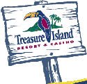 hotel rooms near treasure island casino mn